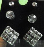 3 pares Strass (005)
